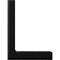 Ekena Millwork Premium Barn Door Flat Track Stop, Matte Black GB6001SMB - alternate 5